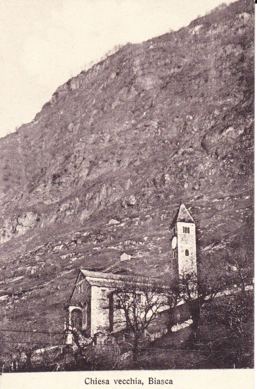 Ansichtskarten: Biasca - Chiesa vecchia – Neu (gemäss Beschreibung) aus Melano von