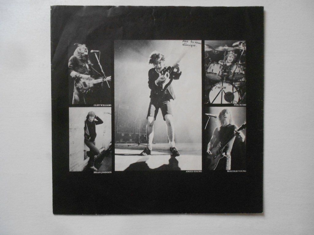 Dischi in vinile: AC / DC  -  BLACK IN BLACK – Usato da Bex venduto da Giorgiob 3