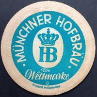 Bierdeckel - Münchner Hofbräu - D