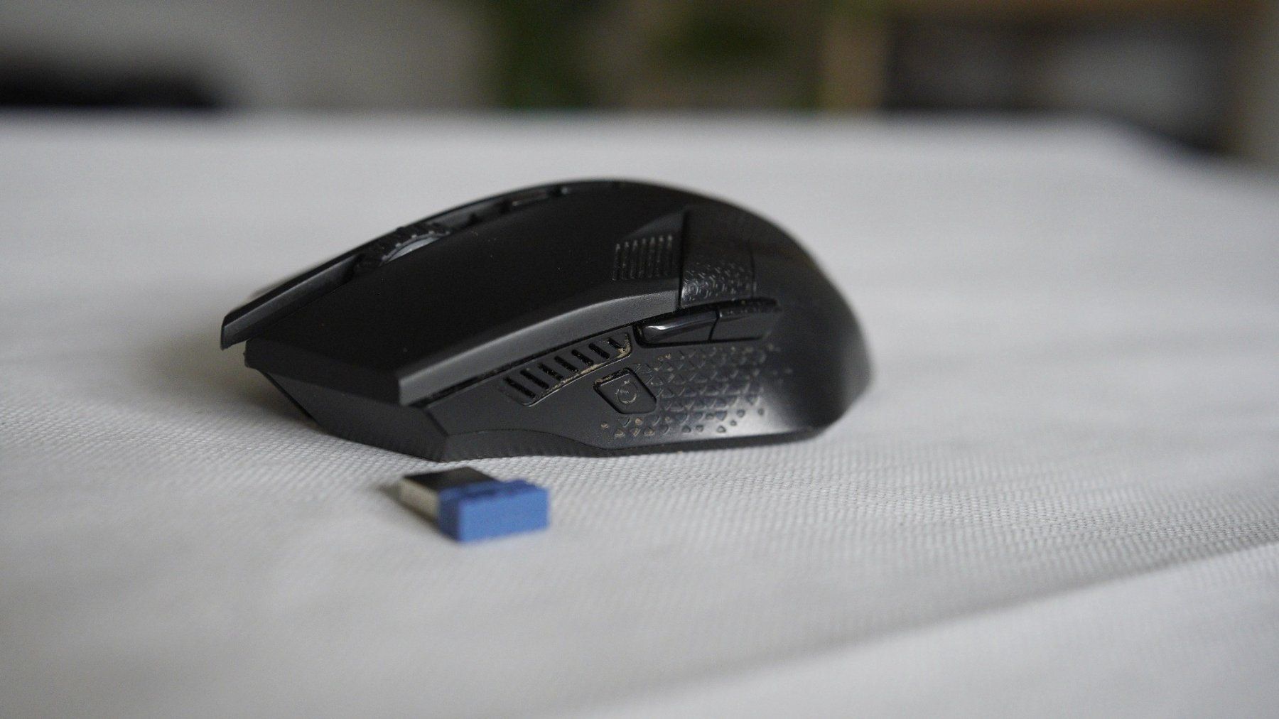 Maus: Funkmaus TeckNet schwarz mit USB-Empfänger gebraucht – Gebraucht aus Schlieren von tibitZH 3