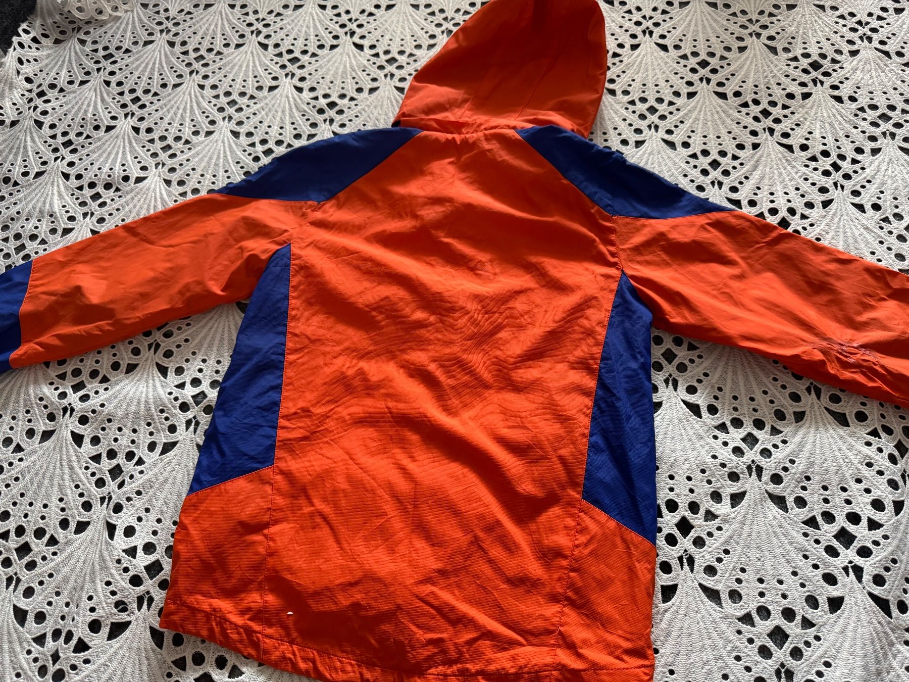 Jacken & Mäntel: Orange blaue Junge Jacke Winterjacke Grösse ca 128 – Gebraucht aus Frenkendorf von Style365 1
