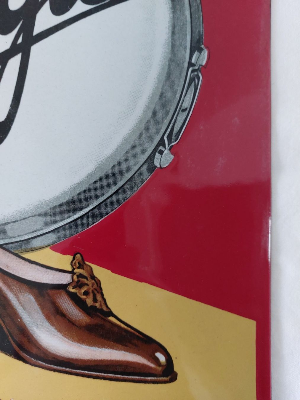 Maggi Insegne: Emailschild Marga Créme p. Chaussure plaque émaillée Sutter – Usato da Schenkon venduto da Elbarto007 3