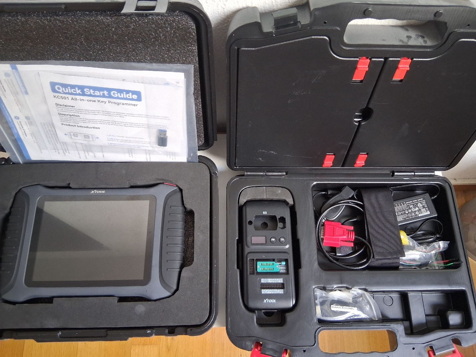 Scanner: XTOOL X100 PAD3 + KC501 CAR SCANNER + IMMO – Nuovo (secondo la descrizione) da Yverdon-les-Bains venduto da mai_sb5t