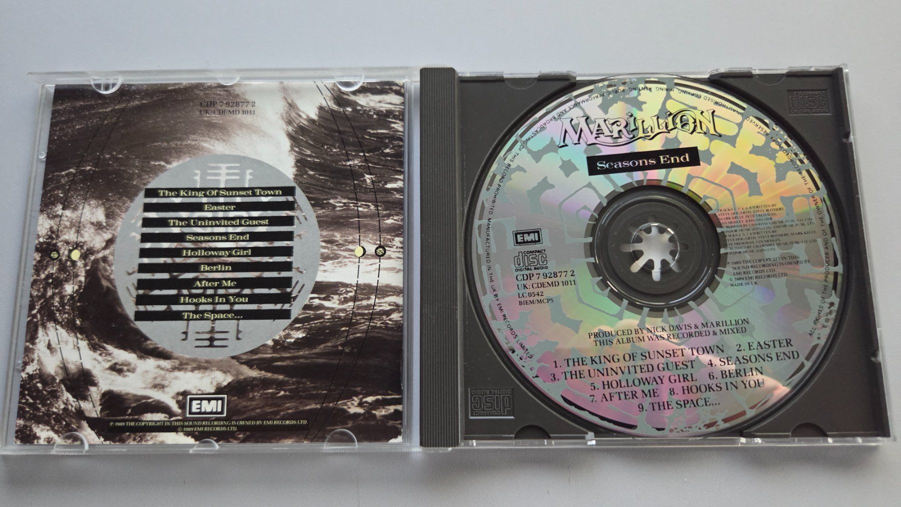 CDs: CD Marillion - Seasons End – D'occasion à Schaffhausen par Kellerrassel 2