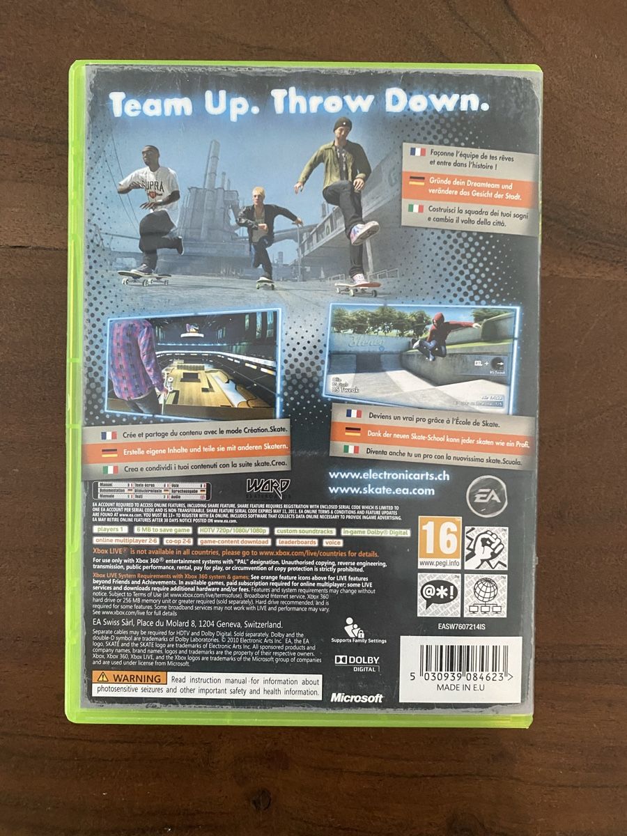 Microsoft Spiele: Skate 3 für Xbox 360 – Gebraucht aus Thunstetten von Virus_33 2