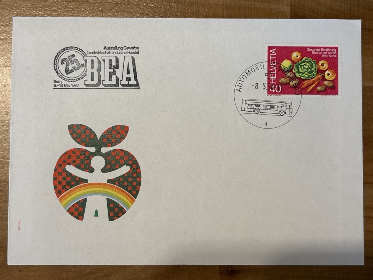 Tutti i francobolli: Ersttagsbrief von BEA 1976 – Usato da Rümlang venduto da resale35
