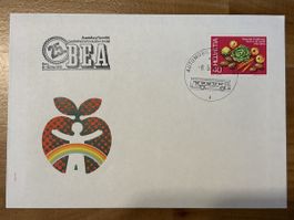 Ersttagsbrief von BEA 1976