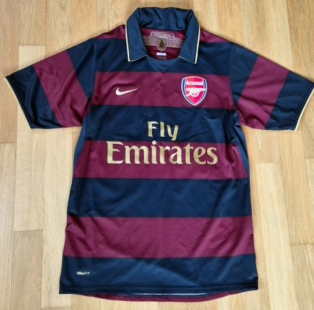 Original Arsenal-Trikot Saison 2007/2008; #10 Gallas (S)