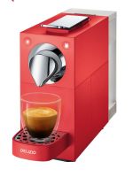 Delizio Kapsel - Kaffeemaschine Una cherry red