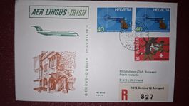 Swissair Geneve - Dublin 01.04.1974