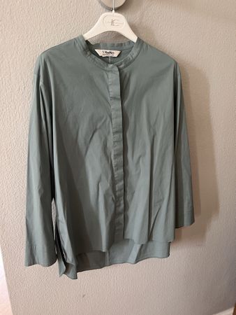 Bluse Max Mara, Gr. 38, petrol