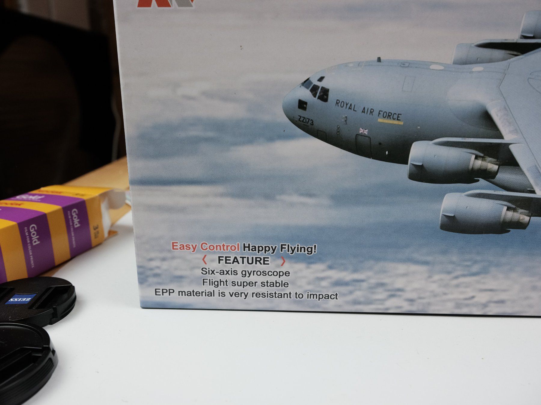 Modellismo RC: RC- Anfänger Flugzeug mit Steuerung / Globemaster C-17 – Nuovo e nell'imballaggio originale da Bern venduto da Xtralite 2
