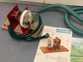 Generator Bastelsatz Drehstrom Modell mit Anleitung