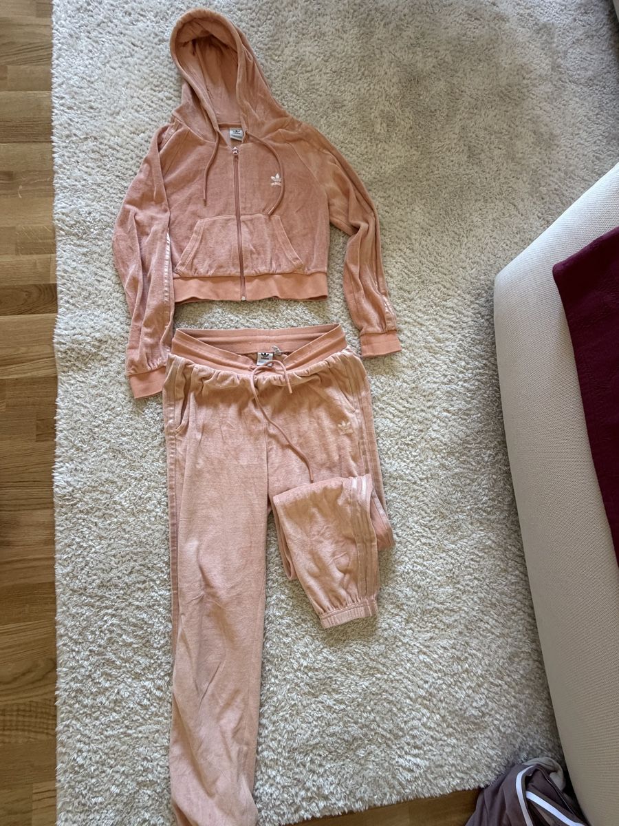 Adidas Maglioni & Felpe: Ensemble Adidas rose taille S/M état neuf – Nuovo (secondo la descrizione) da Genève venduto da car_cq69 3