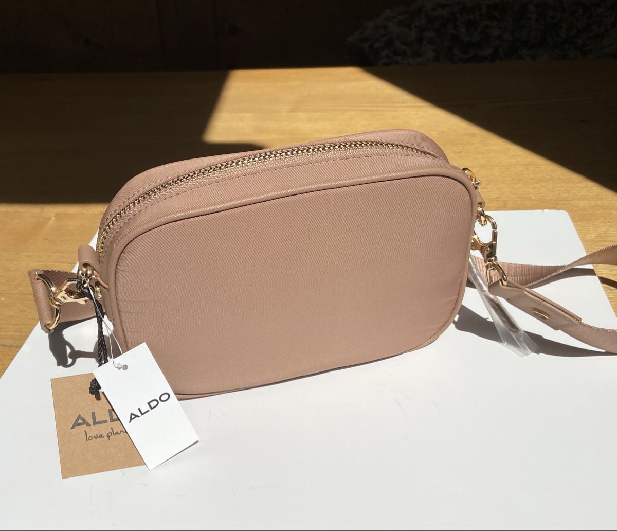 Aldo Borse da donna: NEU ALDO Tasche Handtasche beige – Nuovo (secondo la descrizione) da Fislisbach venduto da KolibriSecondhand 4