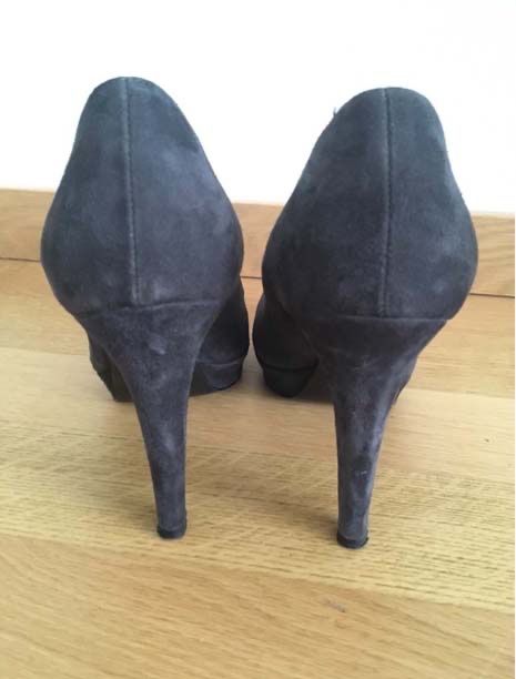 Scarpe da donna: Peeptoes, wildleder, Grösse 38 – Usato da Winterthur venduto da butterfly210 4