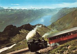 Rothorn Kulm (BE) – Brienz–Rothorn-Bahn, Blick ins Haslital