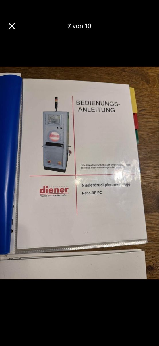 Componenti elettronici: Diener Electronic Plasma System, NANO-RF-PC, Jahr 2007 – Usato da Olten venduto da buj_kym9 6