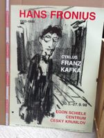 Austellungsplakat - Hans Fronius -Kafka