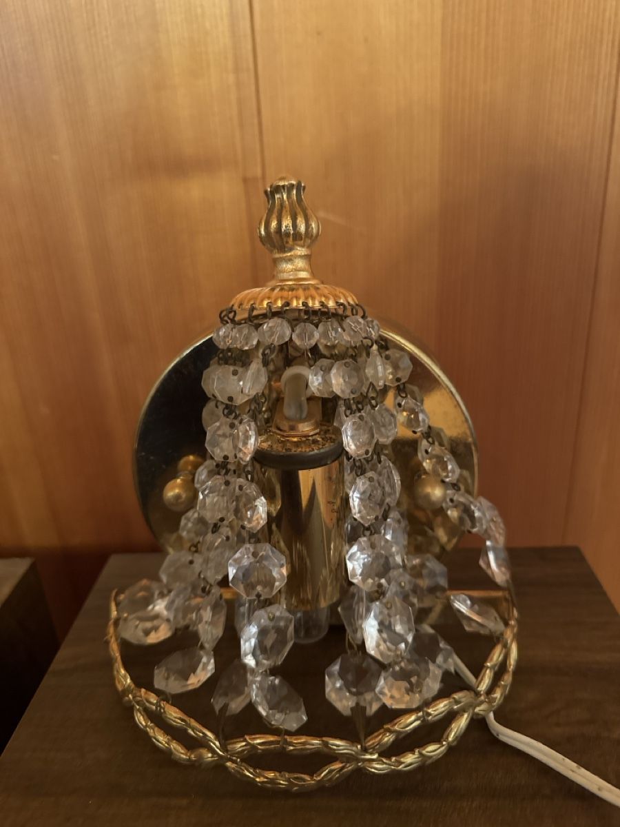 Lampade: Wandlampe mit Steine – Usato da Walliswil b.Wangen venduto da CharlotteGarde