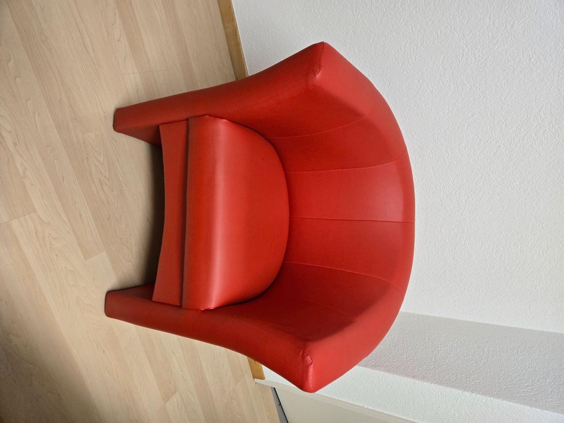 Poltrone: Clubsessel Bob Kunstleder rot – Usato da Bottighofen venduto da Telefondienst