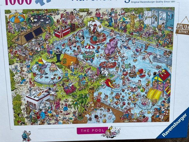 Heye Puzzles: Comic-Puzzle von Ray: The Pool – D'occasion à Wermatswil par TAndry