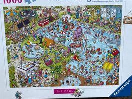 Comic-Puzzle von Ray: The Pool
