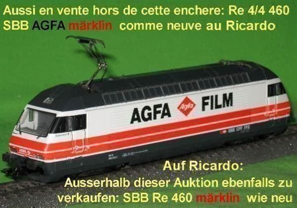 Märklin Modellini di ferrovie: SBB Re 4/4 460 023-5 RELAX märklin 34615 Delta-Decoder 172** – Nuovo (secondo la descrizione) da Winterthur venduto da Ricardo211 5