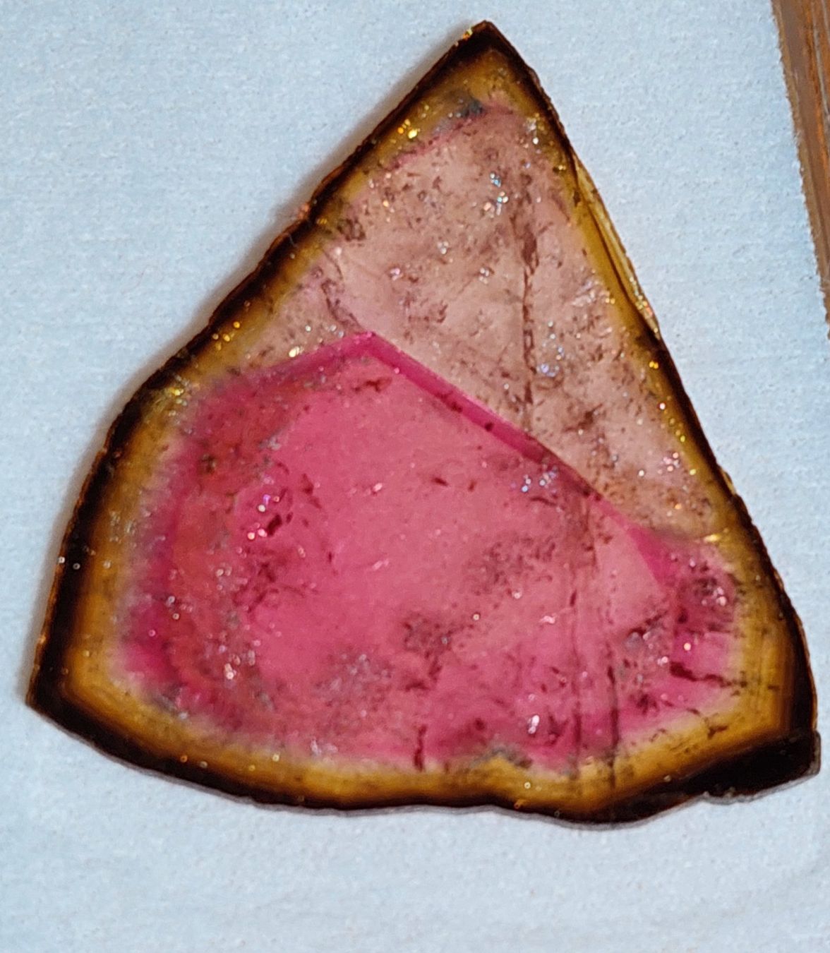 Edelsteine: Turmalin-Querschnitt dreieckig – Neu (gemäss Beschreibung) aus Klingnau von Tamina5 1