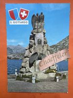Postkarte S. Gottardo Monumento a Guex 2094 m Suisse