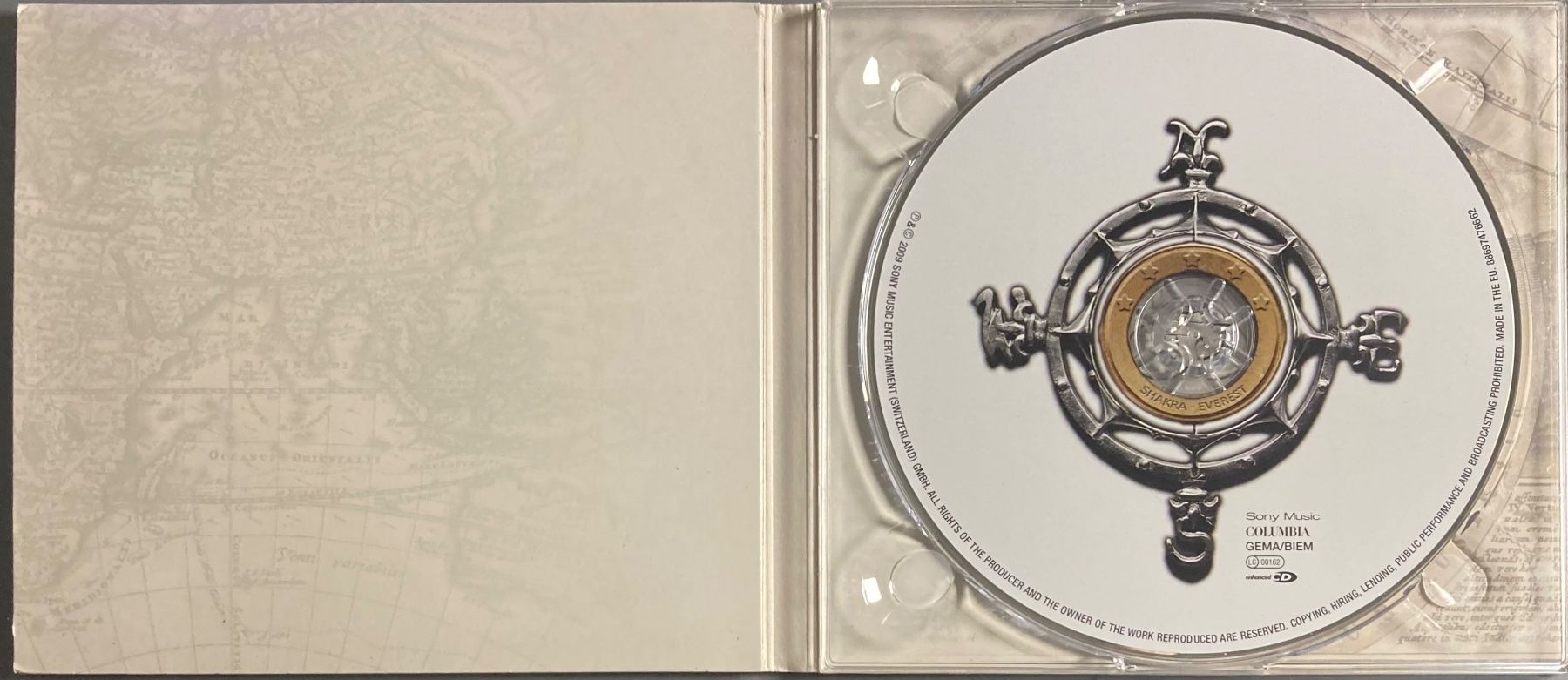 CDs: SHAKRA - EVEREST – Gebraucht aus Poliez-Pittet von Newtown-Records 2