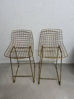 Goldene, edle Barstühle HKliving