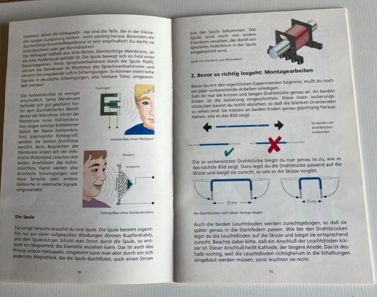 Kit di costruzioni: Kosmos Telefon & Co. Experimentierkasten – Difettoso da Hochfelden venduto da powerplay61 7