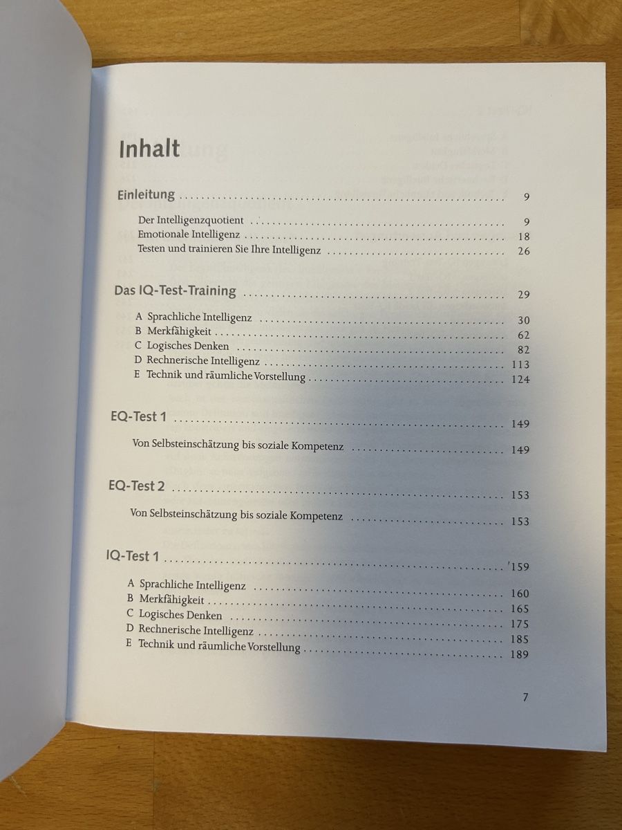 Libri: Der grosse Intelligenztest - Wolfgang Reichel – Usato da Zürich venduto da Nimi8 3