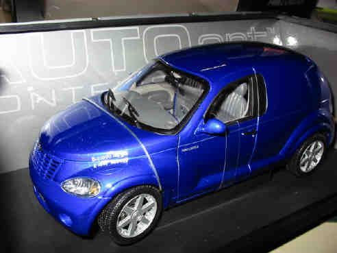 Chrysler Modellini d'auto: Chrysler Panel Cruiser  * AUTOart 1:18 – Nuovo e nell'imballaggio originale da Hornussen venduto da Amw
