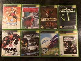 8 Xbox Classic Spiele im Set - Original Xbox PAL
