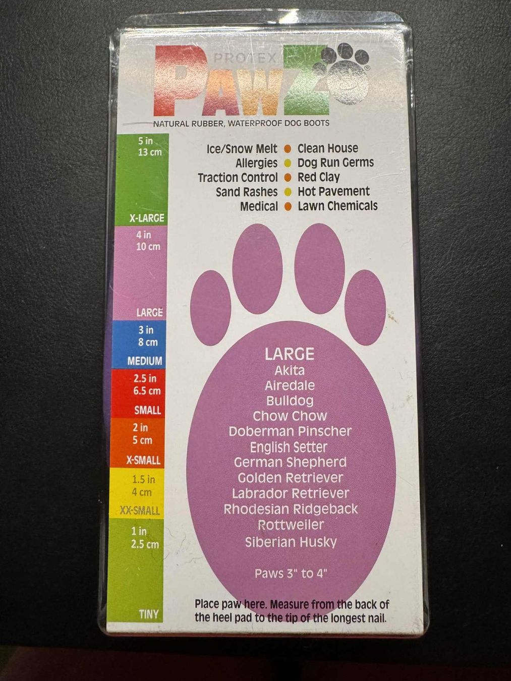 Abbigliamento: Protex Pawz, wasserfeste Bootis – Nuovo (secondo la descrizione) da Schönenberg an der Thur venduto da ottawa06 1