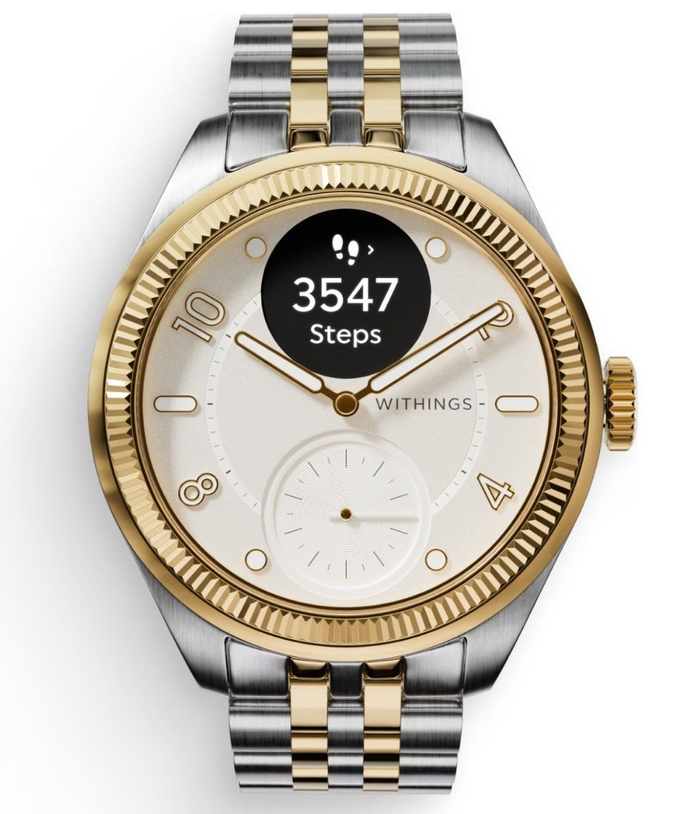 Smartwatch: Withings ScanWatch Nova Brilliant Edition Gold/Silber – Usato da Arbon venduto da ele_5ycb