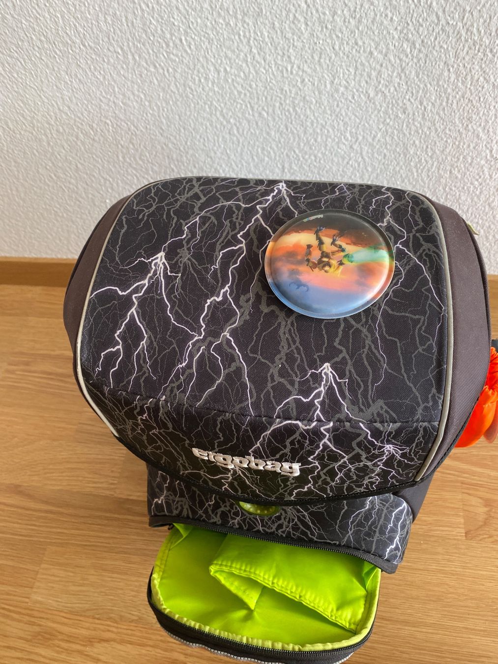 Ergobag Borse & Zaini: Ergobag Schulthek + Turnbeutel + Etui, schwarz mit Blitzen – Usato da Zürich venduto da joe_r8hb 6