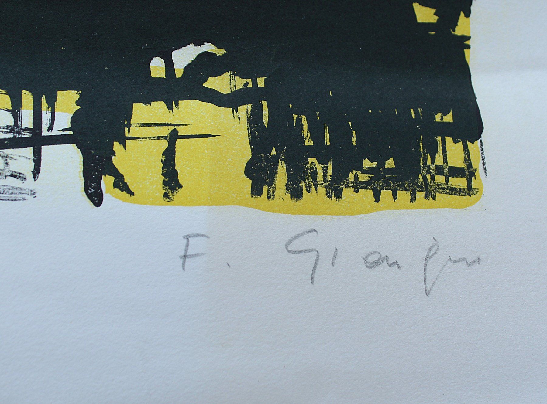 Grafica & Litografie: Fernand Giauque 1895-1973 Lithographie Expressive Landschaft – Nuovo (secondo la descrizione) da Zürich venduto da Auctionata 1