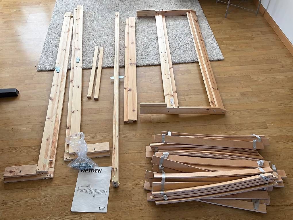 Ikea Letti: IKEA Bettgestell + Lattenrost – Usato da Wabern venduto da fio_59td 2