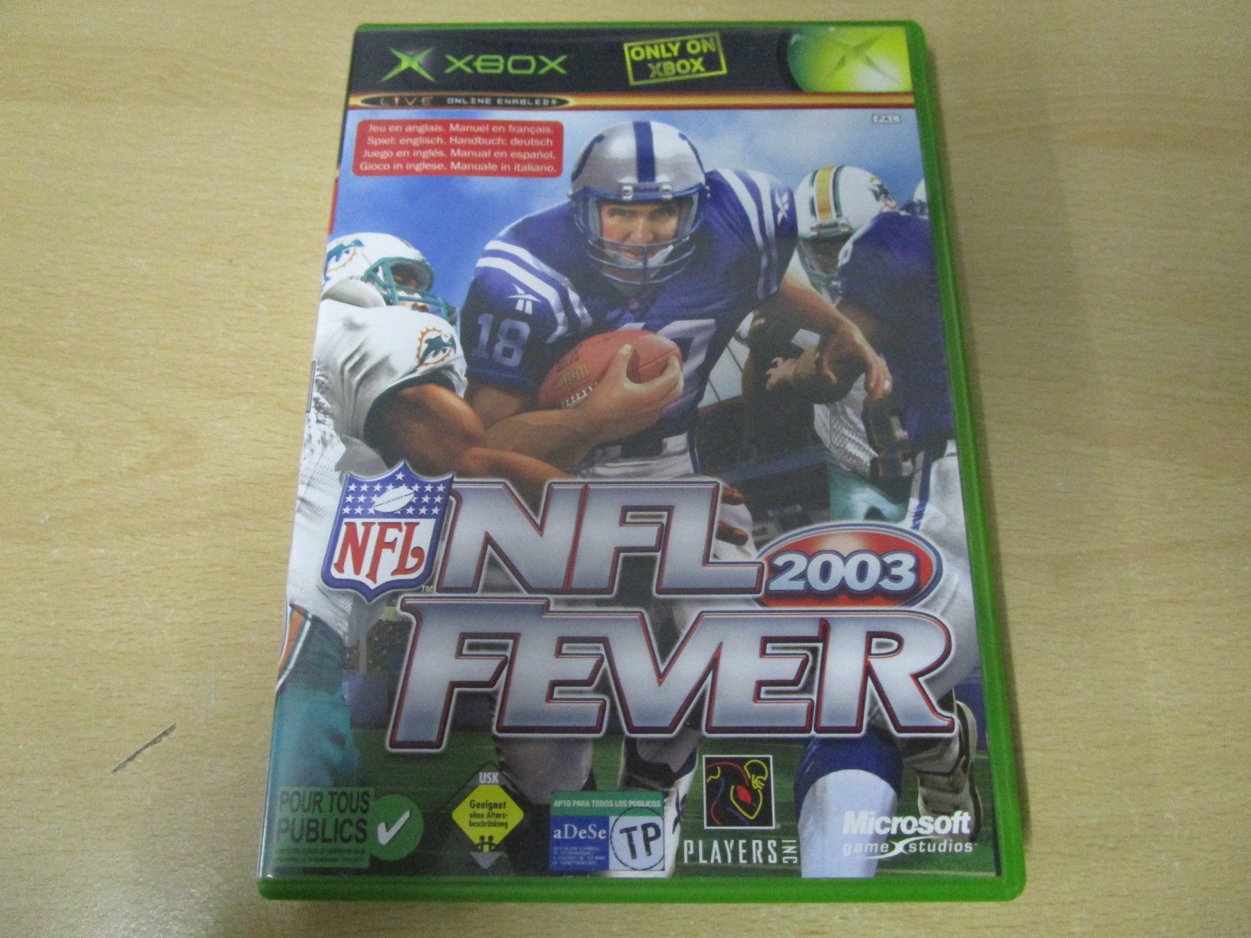 Microsoft Giochi: NFL Fever 2003 Microsoft Xbox XBOX – Usato da Goldau venduto da agestuffer