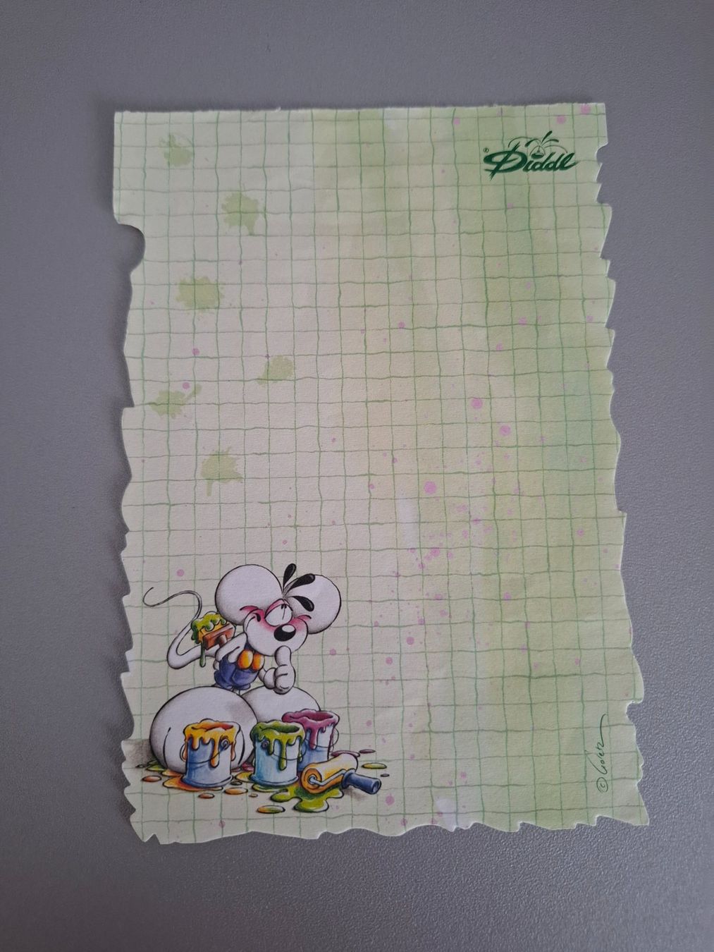 Blocchi: Diddl Blatt A6 aus Block Nr. 118 – Usato da Grosswangen venduto da michelli.