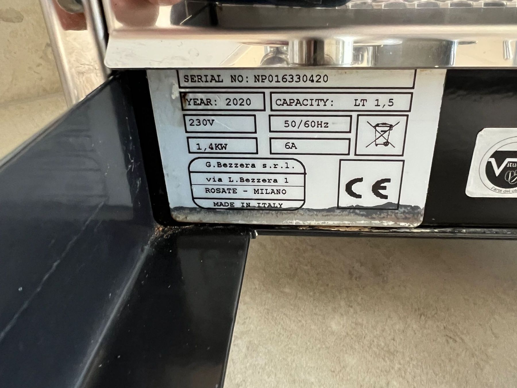 Bezzera Macchine per caffè & Macchine per espresso: Bezzera BZ 10 Siebträgermaschine – Usato da Wiesendangen venduto da hitmaschine 8