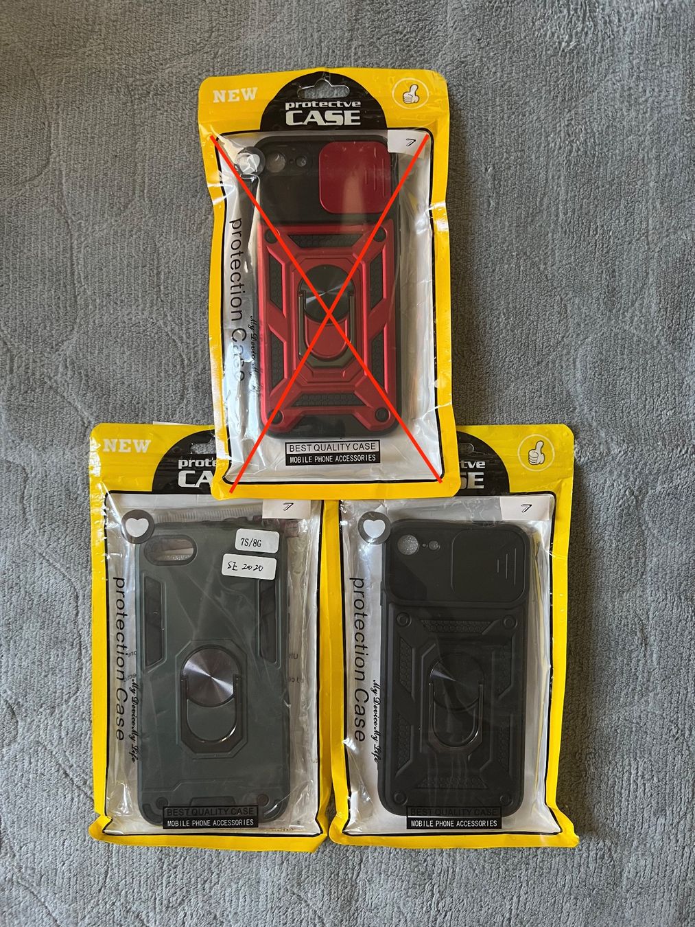 Cover & Protezioni schermo: étuis pour iPhone 7 – Nuovo e nell'imballaggio originale da marly venduto da karolline01 2