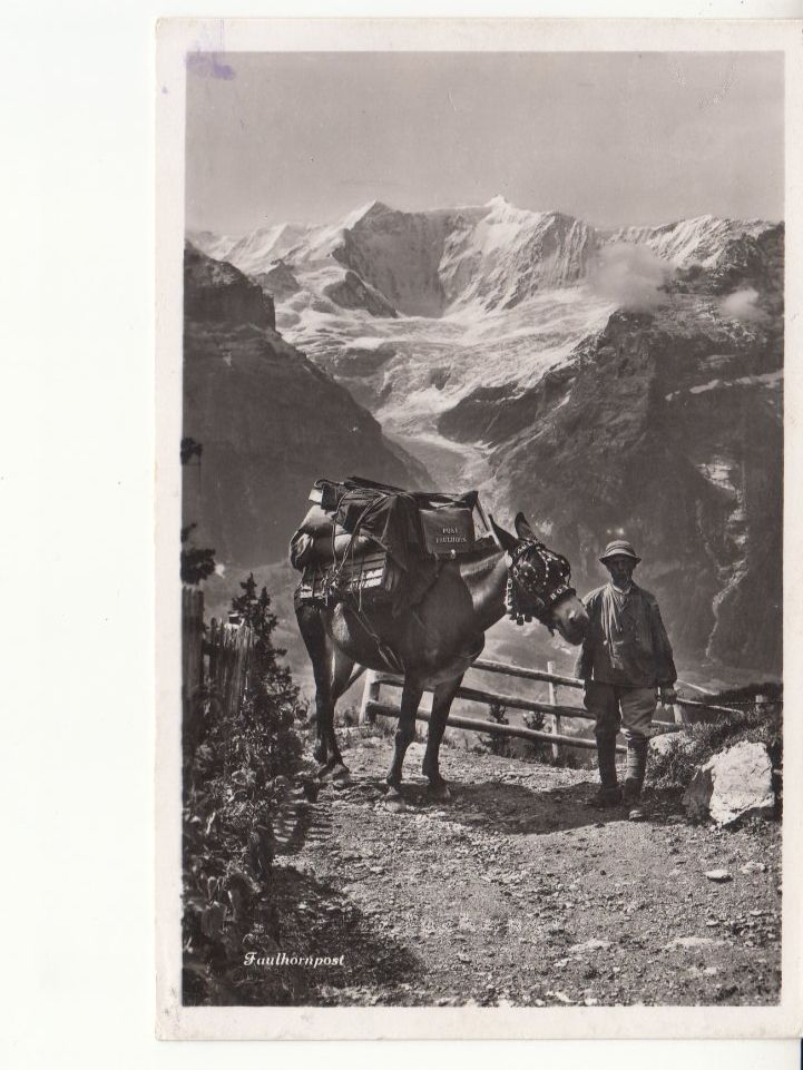 Cartoline postali: Faulhornpost 1938 – Usato da Bürglen TG venduto da StampGraf