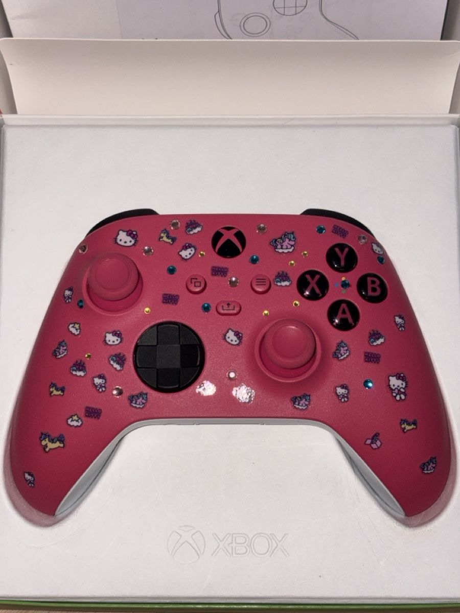 Konsolen: Xbox Controller Deep Pink mit Hello Kitty stickers – Neu (gemäss Beschreibung) aus Uster von outlaw-xo 1