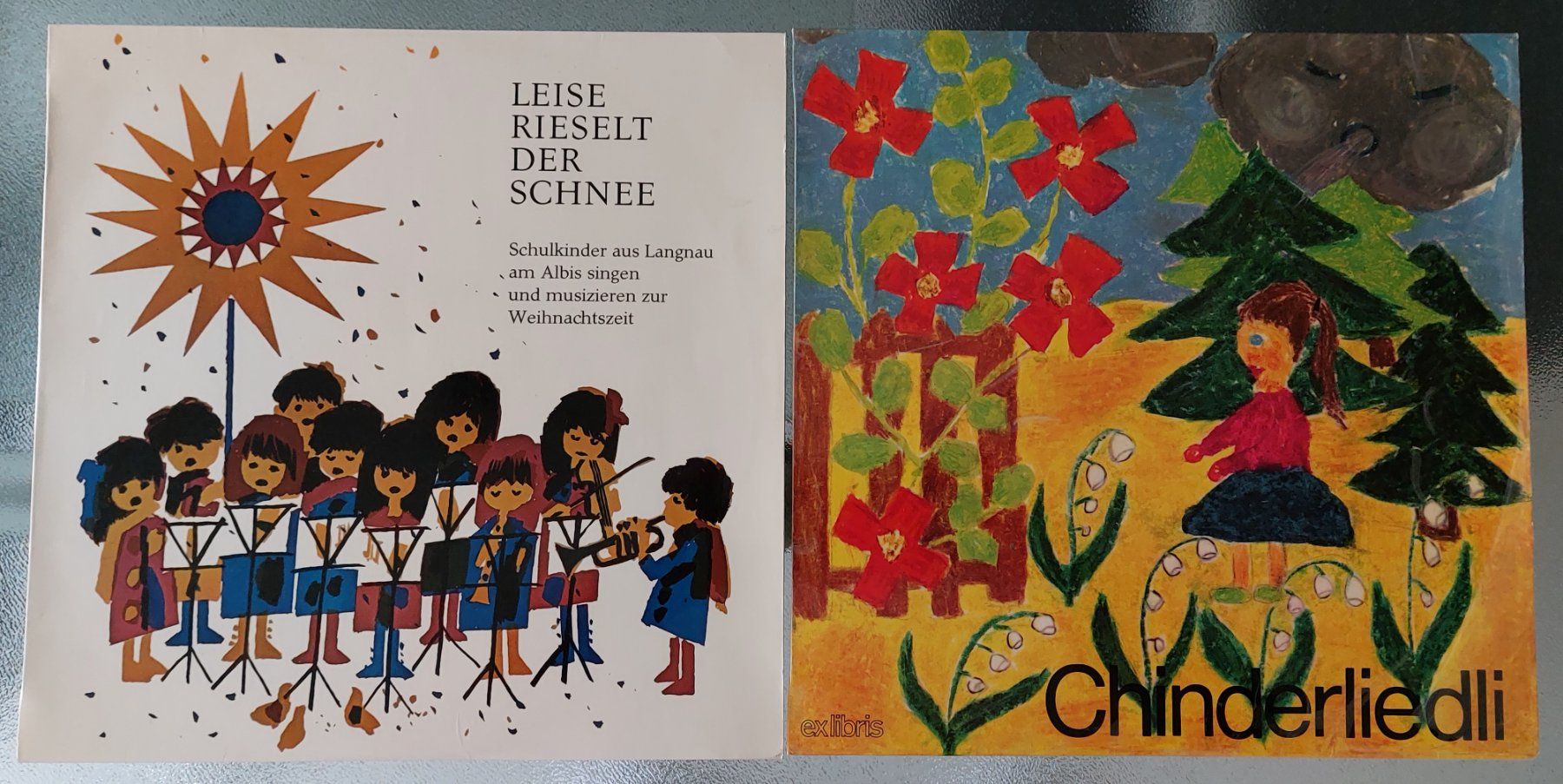 Dischi in vinile: 4 LP's - Kinderlieder div. - CH Mundart/D – Usato da Rotkreuz venduto da JustForSale 1