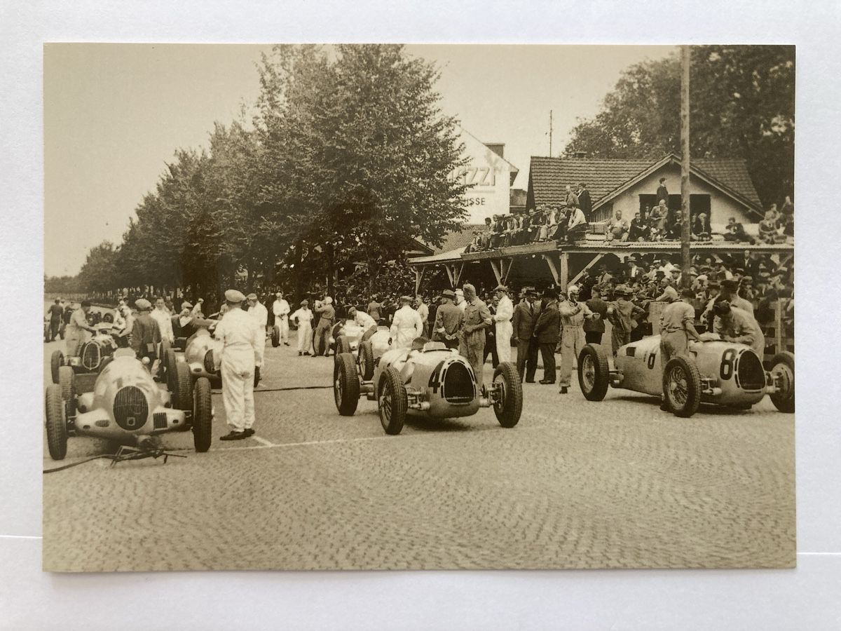 Ansichtskarten: Rennauto Postkarte Bern 1936 – Gebraucht aus Schüpfheim von Seerose80