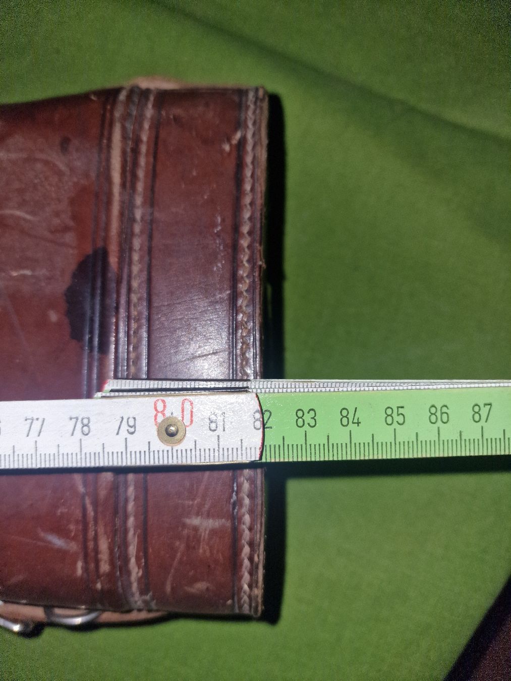 Borse: Leder Gewehrfutteral Jagd,  Gewehrtasche Antik – Usato da Uzwil venduto da BrokiFloh 9